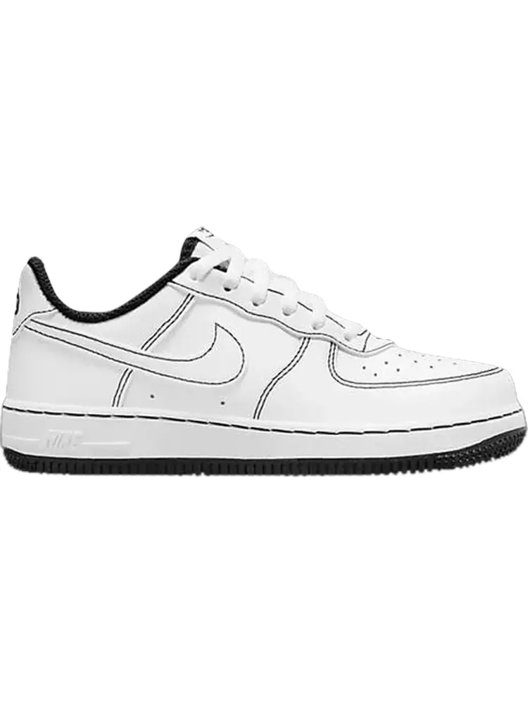 Кроссовки Nike Force 1 PS 'Contrast Stitch - White Black' — изображение 1 из 1, белый