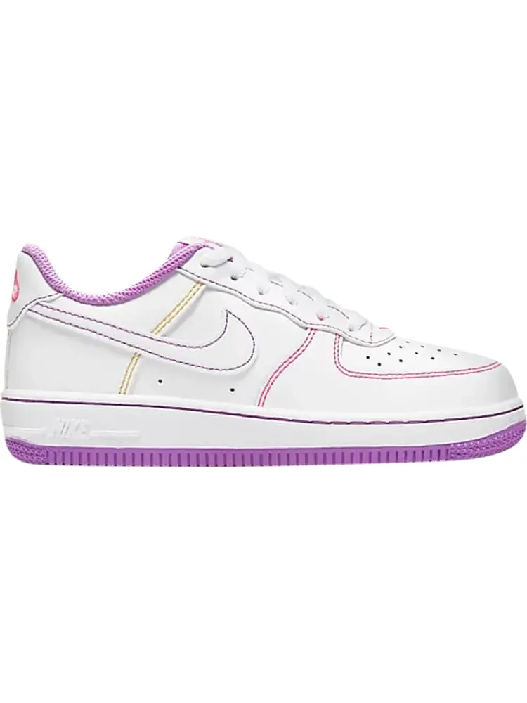 Кроссовки Nike Force 1 PS 'Contrast Stitch - Fuchsia Glow' — изображение 1 из 1, белый