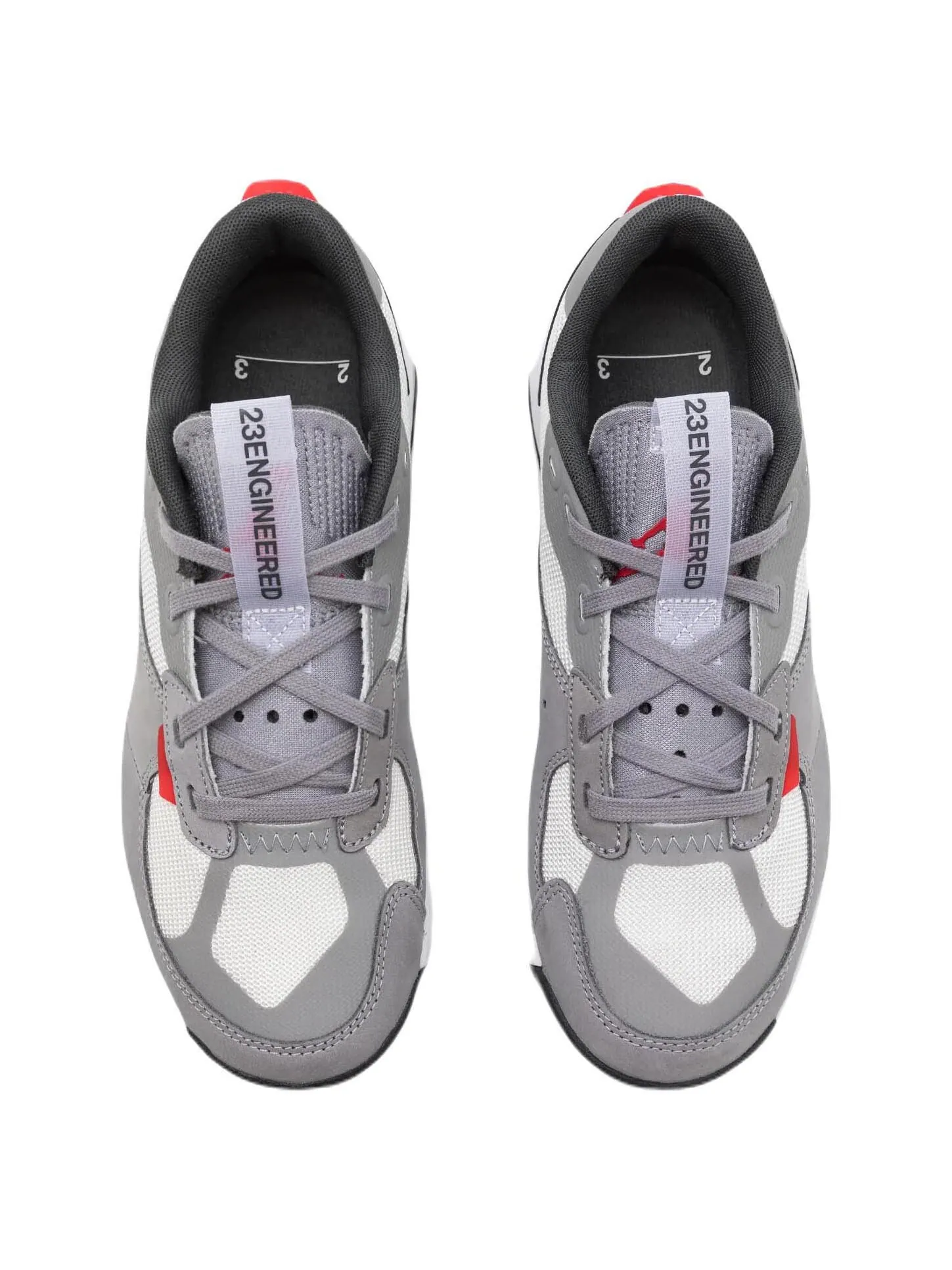 Кроссовки Nike Air Jordan 200e — изображение 3 из 6, серый/белый