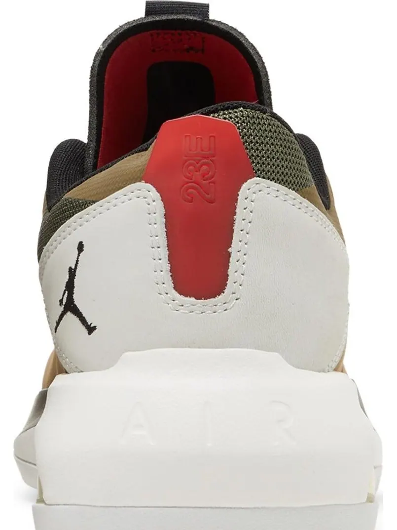 Кроссовки Jordan Air 200E Medium Olive Brown Kelp — изображение 7 из 8, зеленый