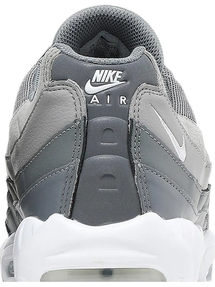 Кроссовки Nike Air Max 95 'Medium Grey' — изображение 7 из 8, серый