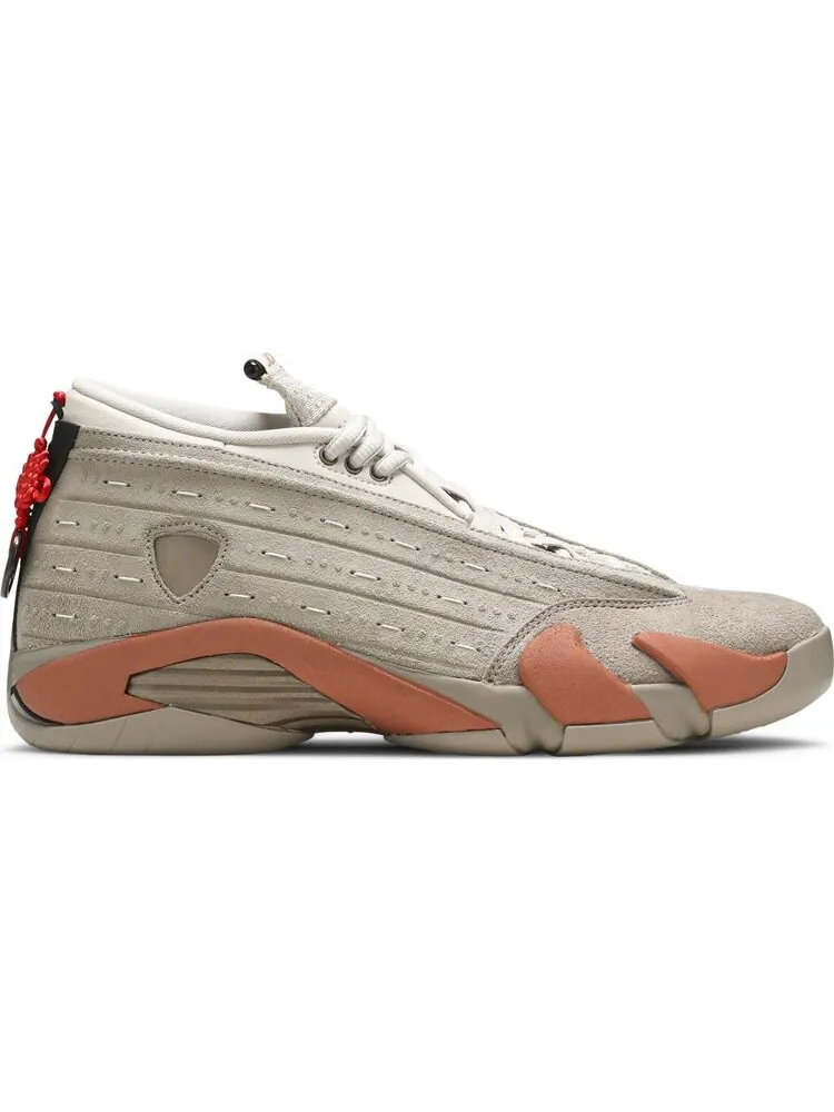 Кроссовки CLOT x Air Jordan 14 Retro Low Terracotta — изображение 1 из 8, загар