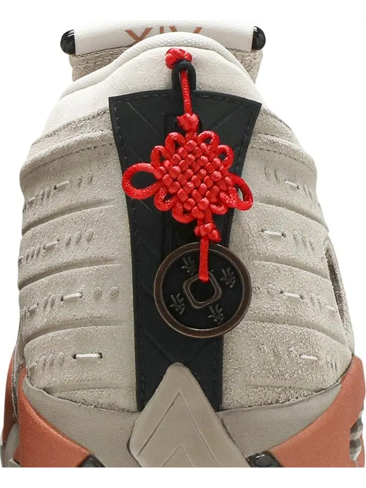 Кроссовки CLOT x Air Jordan 14 Retro Low Terracotta — изображение 7 из 8, загар