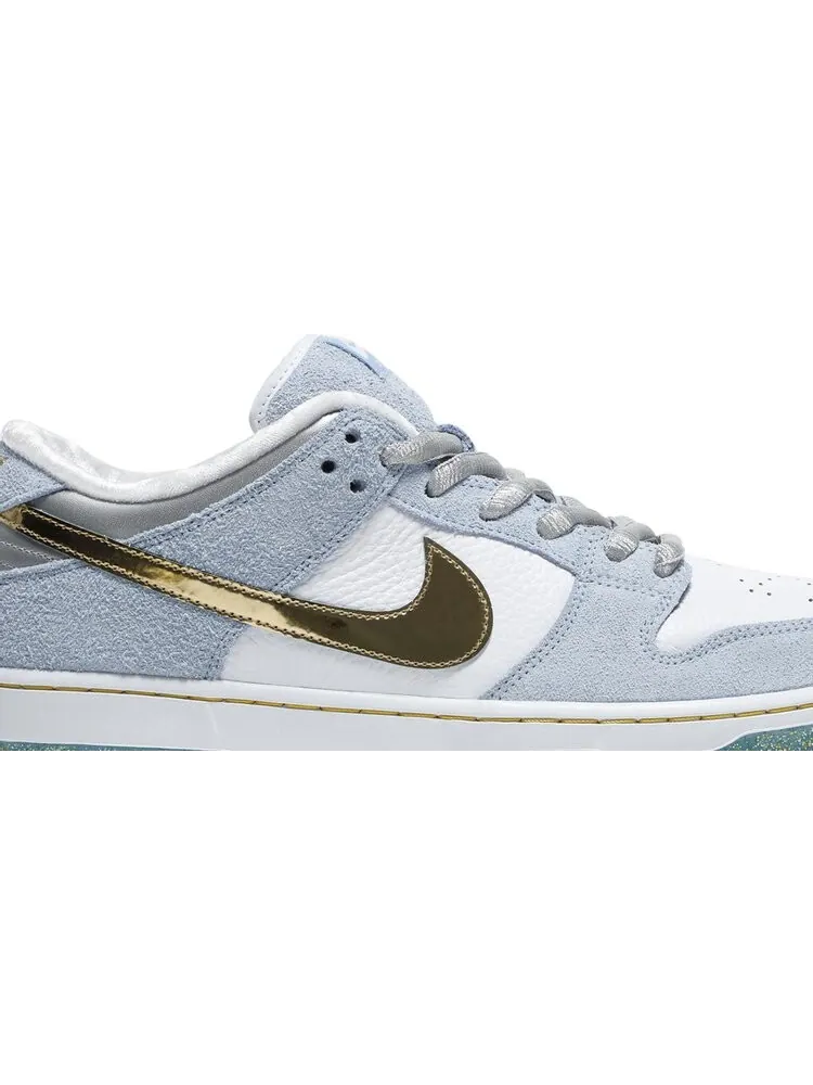 Кроссовки Nike Sean Cliver x Dunk Low SB 'Holiday Special' — изображение 2 из 8, синий