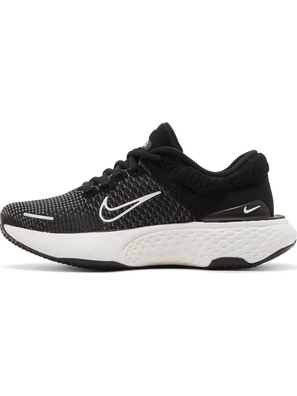 Кроссовки Nike Wmns ZoomX Invincible Run Flyknit 2 Black White — изображение 1 из 5, черный/белый
