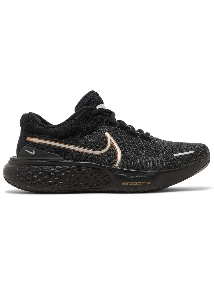 Кроссовки Nike Wmns ZoomX Invincible Run Flyknit 2 'Black Metallic Copper' — изображение 1 из 8, черный