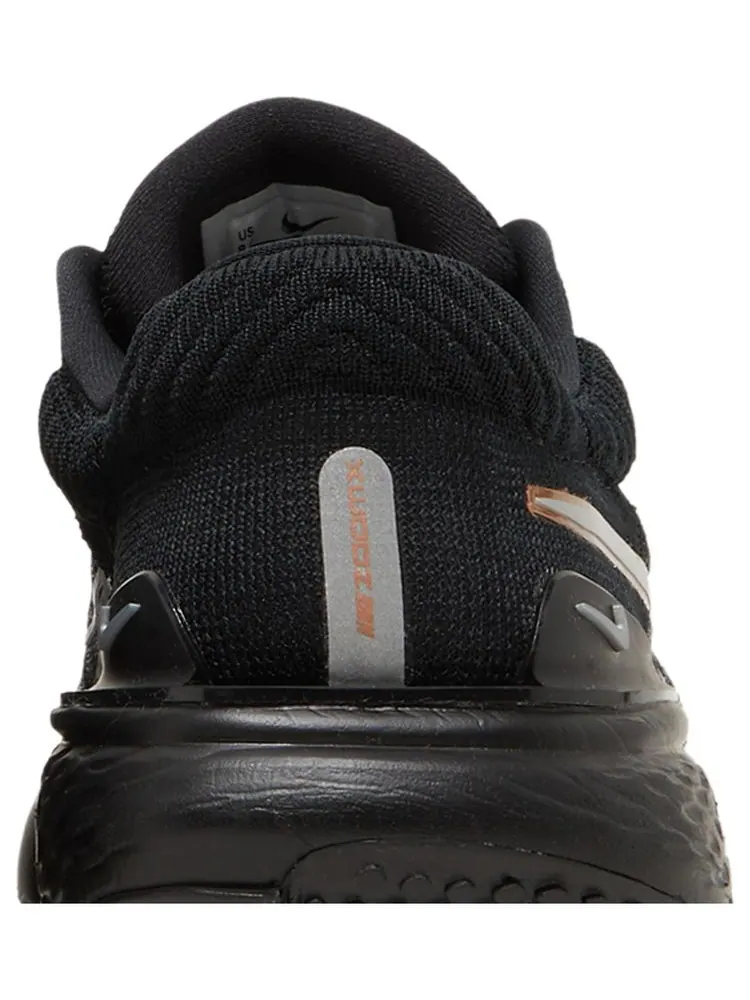 Кроссовки Nike Wmns ZoomX Invincible Run Flyknit 2 'Black Metallic Copper' — изображение 7 из 8, черный