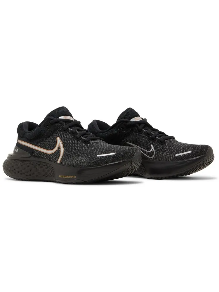 Кроссовки Nike Wmns ZoomX Invincible Run Flyknit 2 'Black Metallic Copper' — изображение 8 из 8, черный