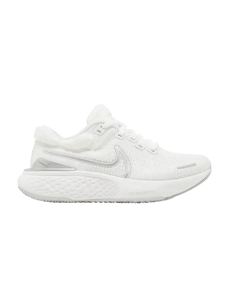 Кроссовки Nike Wmns ZoomX Invincible Run Flyknit 2 'White Metallic Silver' — изображение 1 из 9
