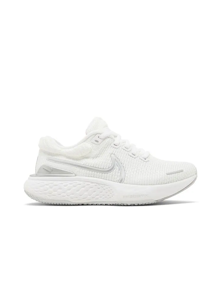 Кроссовки Nike Wmns ZoomX Invincible Run Flyknit 2 'White Metallic Silver' — изображение 2 из 9