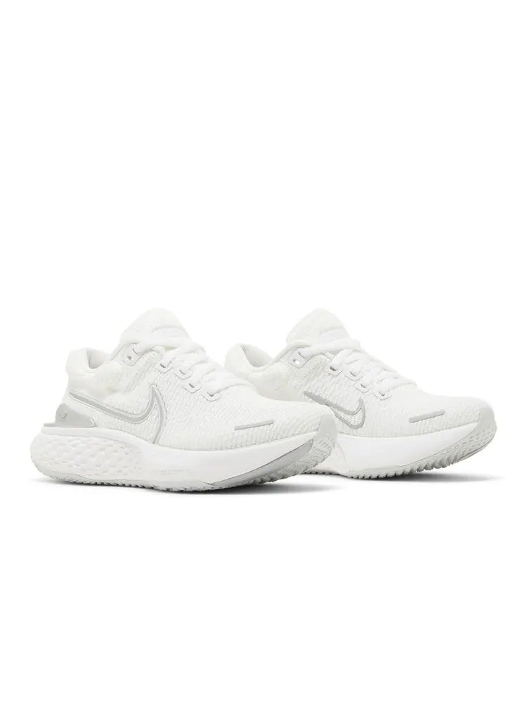 Кроссовки Nike Wmns ZoomX Invincible Run Flyknit 2 'White Metallic Silver' — изображение 9 из 9