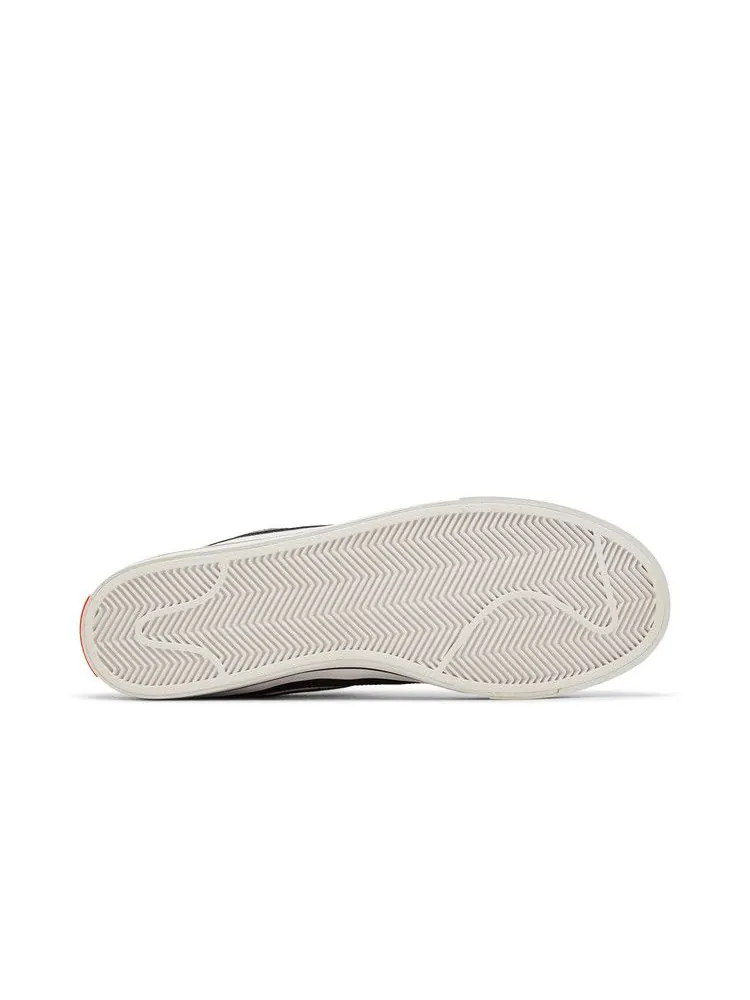 Кроссовки Nike Court Legacy Canvas Mid 'White Black' — изображение 5 из 9, белый/оранжевый/черный