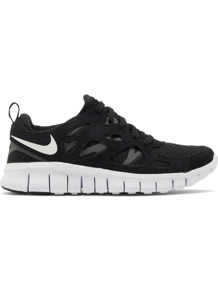 Кроссовки Nike Free Run 2 GS 'Black White' — изображение 1 из 8, черный