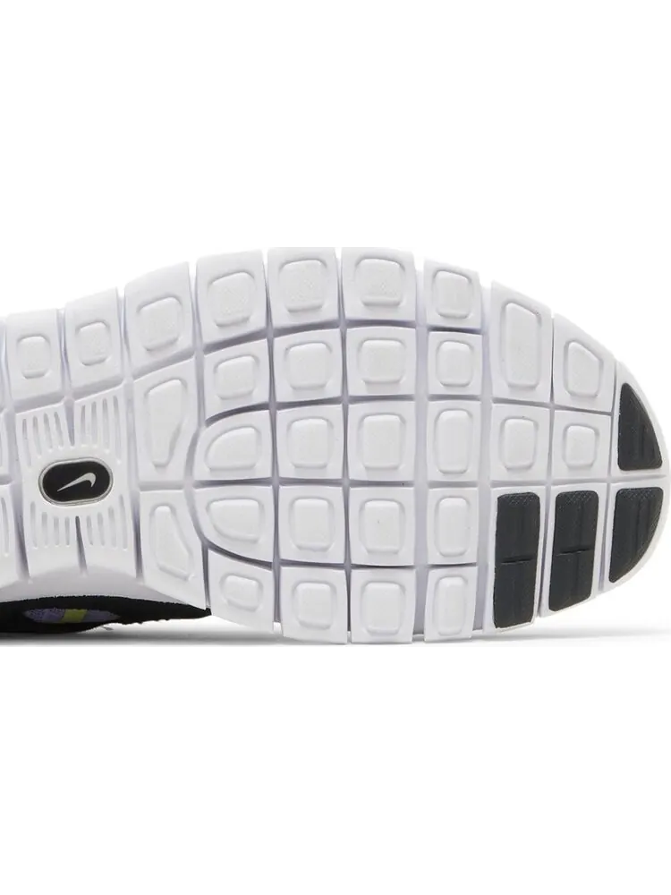 Кроссовки Nike Free Run 2 GS 'Purple Pulse Light Lemon Twist' — изображение 5 из 8, фиолетовый