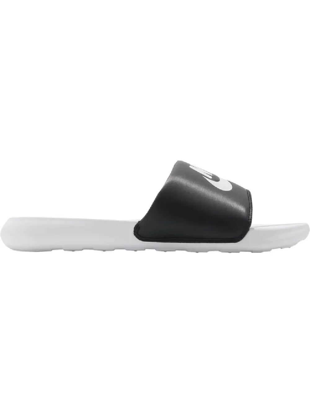 Шлепки Nike Victori One Slide Mix White Black — изображение 1 из 1, черный/белый