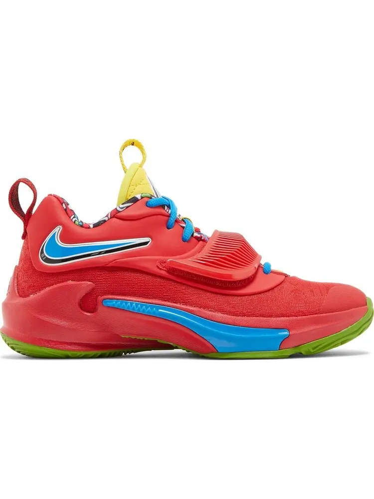 Кроссовки Nike UNO x Zoom Freak 3 SE GS '50th Anniversary - Red' — изображение 1 из 8, красный