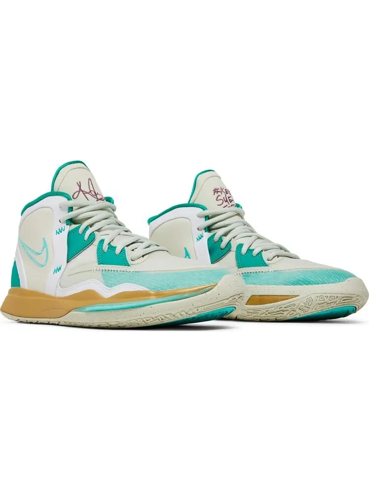 Кроссовки Nike Sue Bird x Kyrie Infinity GS 'Golden Tribute' — изображение 8 из 8, зеленый