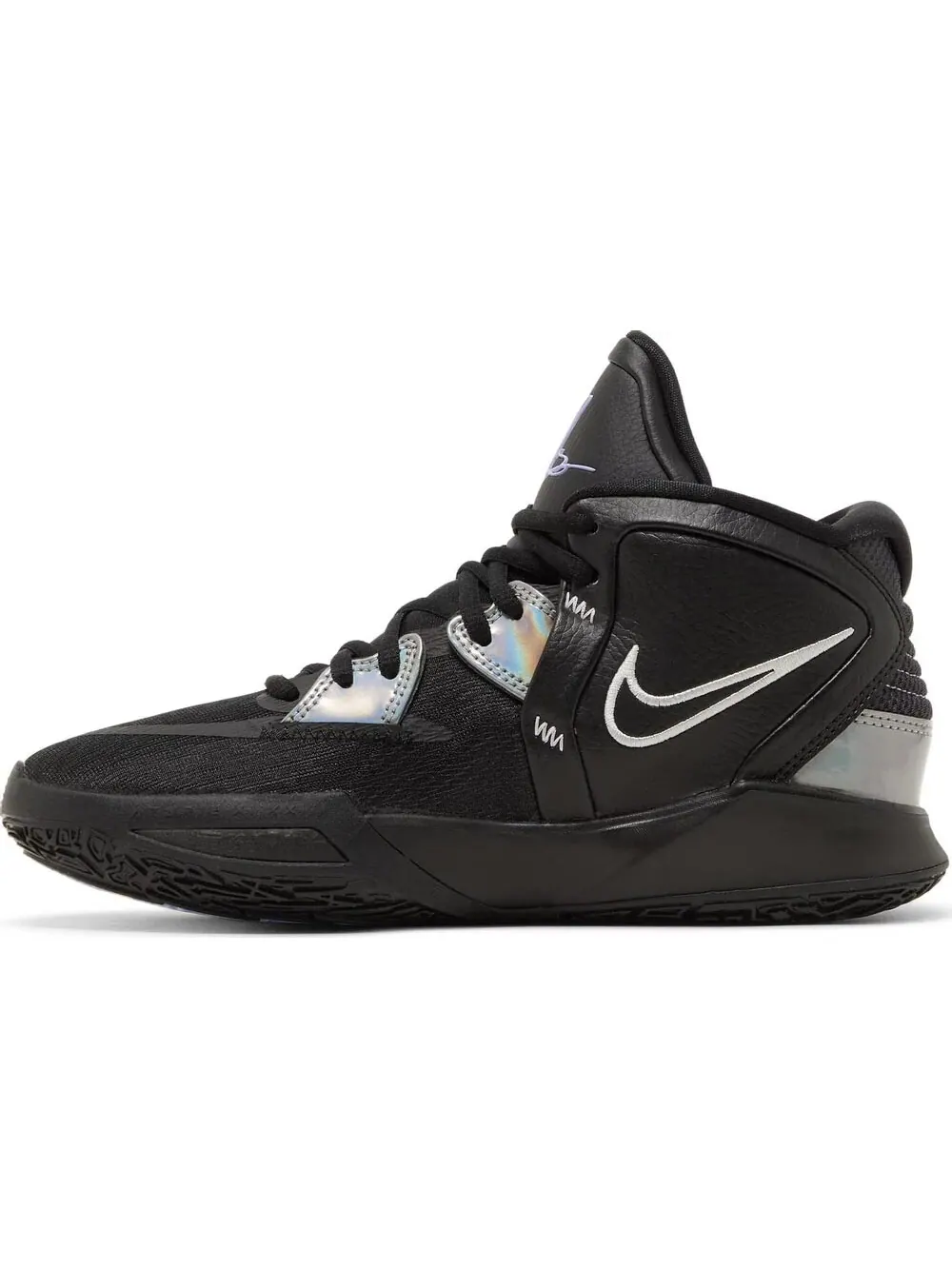 Кроссовки Nike Kyrie Infinity GS Black Metallic Silver — изображение 1 из 4, черный/серебристый