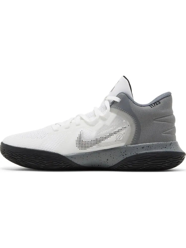 Кроссовки Nike Kyrie Flytrap 5 GS 'White Smoke Grey Chrome' — изображение 3 из 8, белый