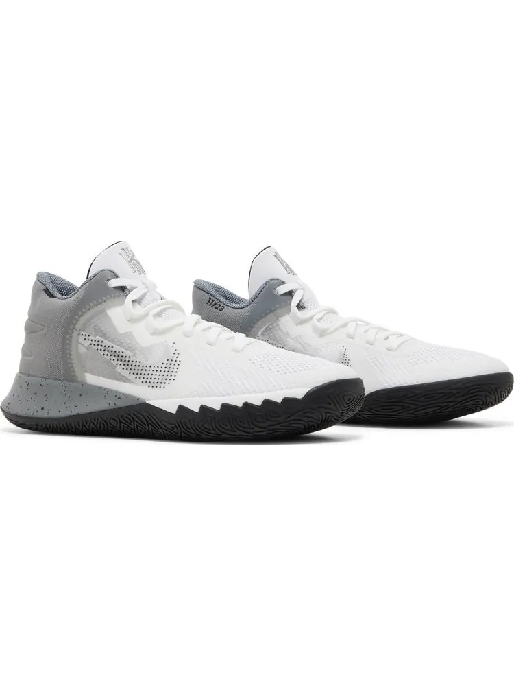 Кроссовки Nike Kyrie Flytrap 5 GS 'White Smoke Grey Chrome' — изображение 8 из 8, белый