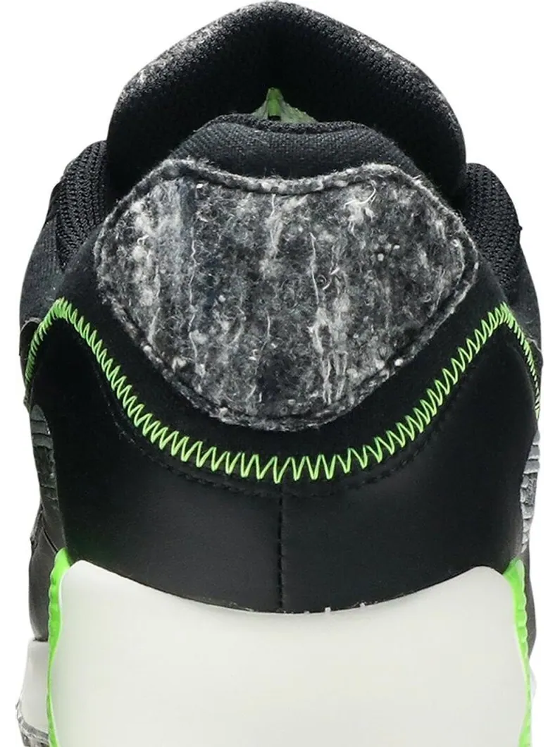 Кроссовки Nike Air Max 90 M2Z2 'Recycled Wool Pack - Black Electric Green' — изображение 7 из 8, черный