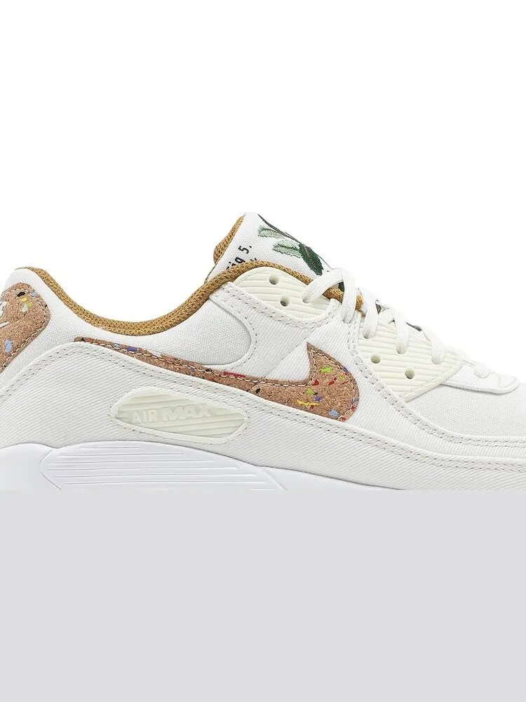 Кроссовки Nike Wmns Air Max 90 SE 'Cork' — изображение 2 из 8, бежевый