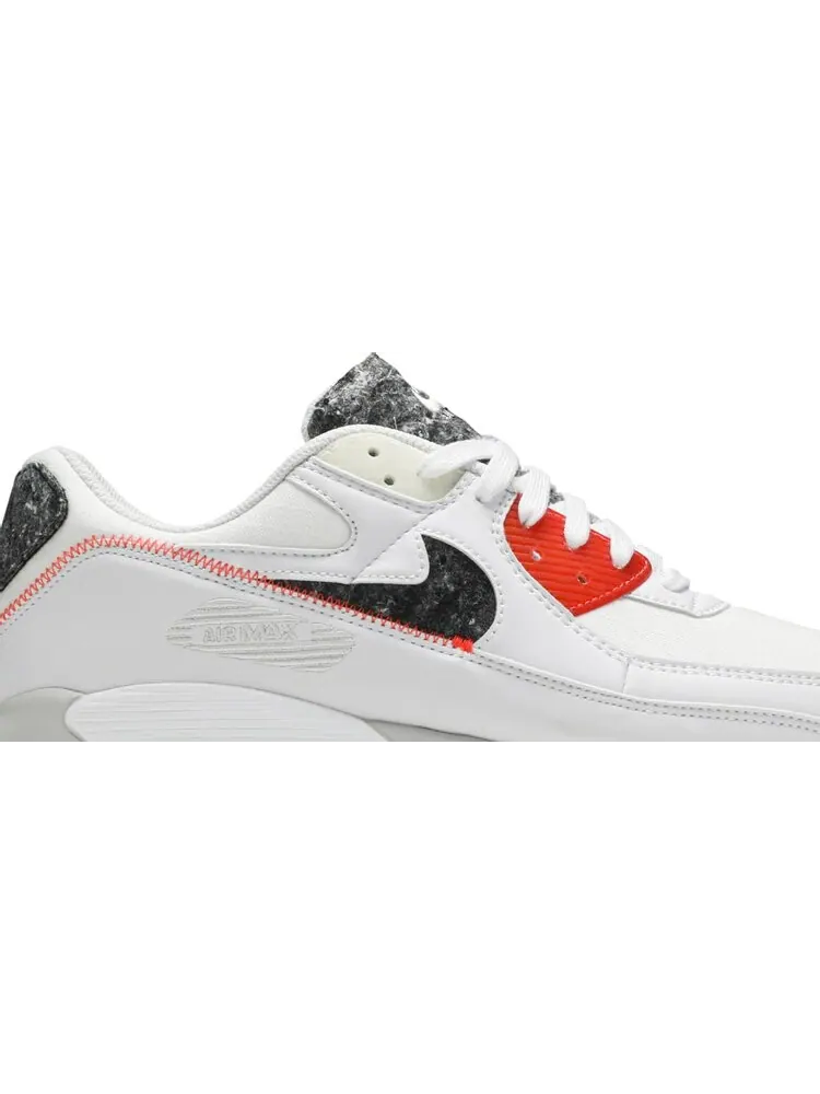 Кроссовки Nike Air Max 90 M2Z2 'Recycled Wool Pack - White Photon Dust' — изображение 2 из 8, белый