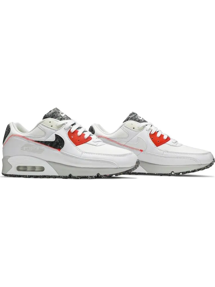 Кроссовки Nike Air Max 90 M2Z2 'Recycled Wool Pack - White Photon Dust' — изображение 8 из 8, белый