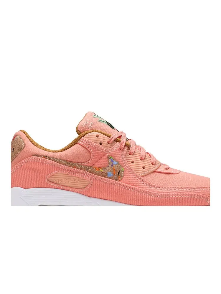 Кроссовки Nike Wmns Air Max 90 SE 'Cork - Apricot Agate' — изображение 3 из 9, белый