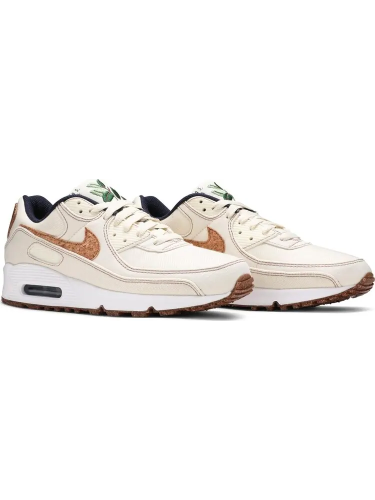 Кроссовки Nike Air Max 90 'Cork - Coconut Milk' — изображение 8 из 8, белый