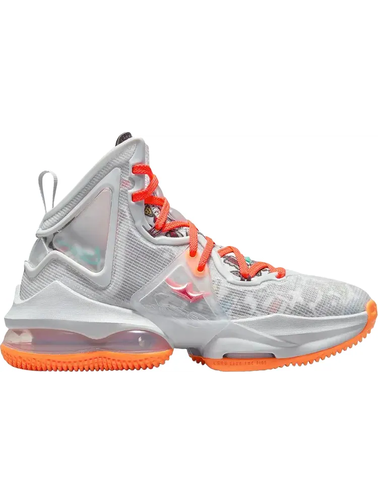 Кроссовки Nike LeBron 19 GS 'Fast Food' — изображение 1 из 1, серый