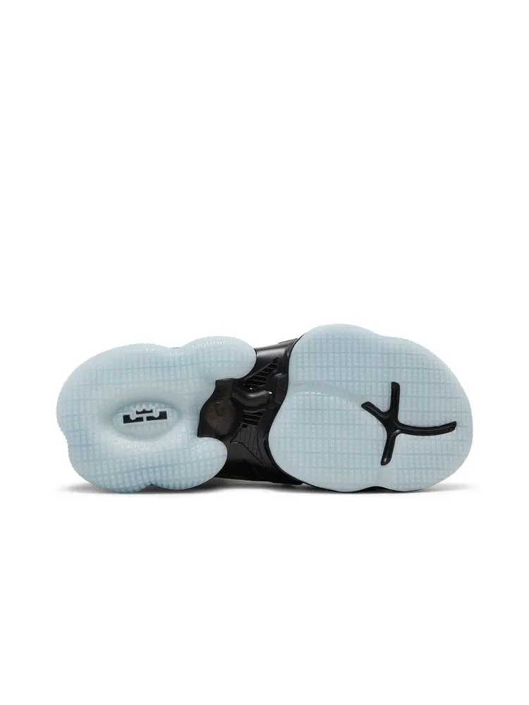 Кроссовки Nike LeBron 19 GS — изображение 4 из 8, черный зеленый