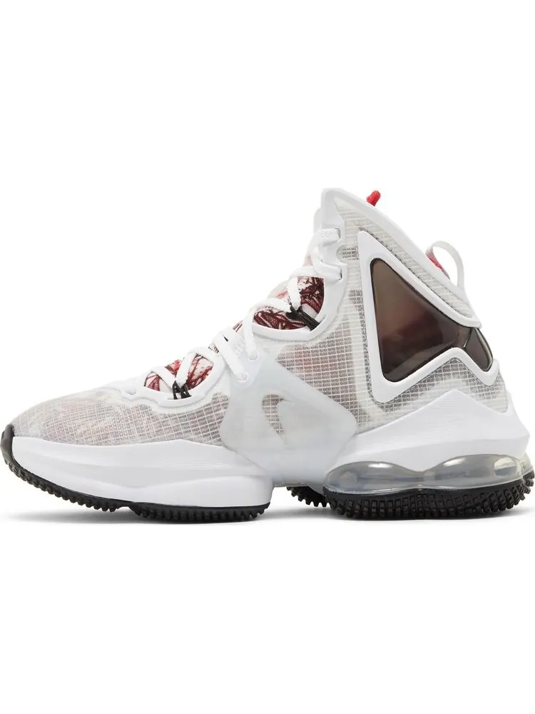 Кроссовки Nike LeBron 19 GS 'Sketch' — изображение 3 из 8, белый