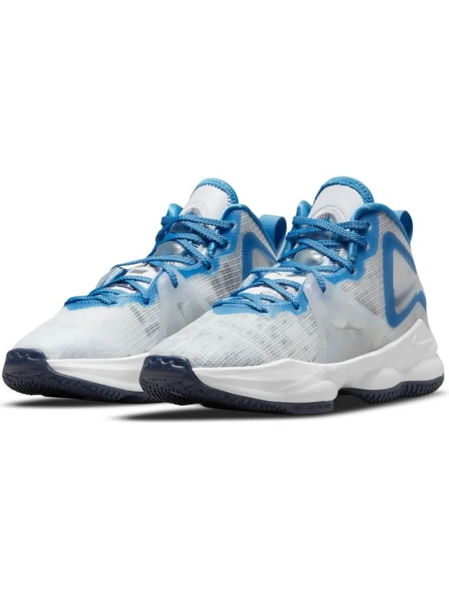 Кроссовки Nike LeBron 19 PS Sweatsuit — изображение 2 из 2, белый/голубой