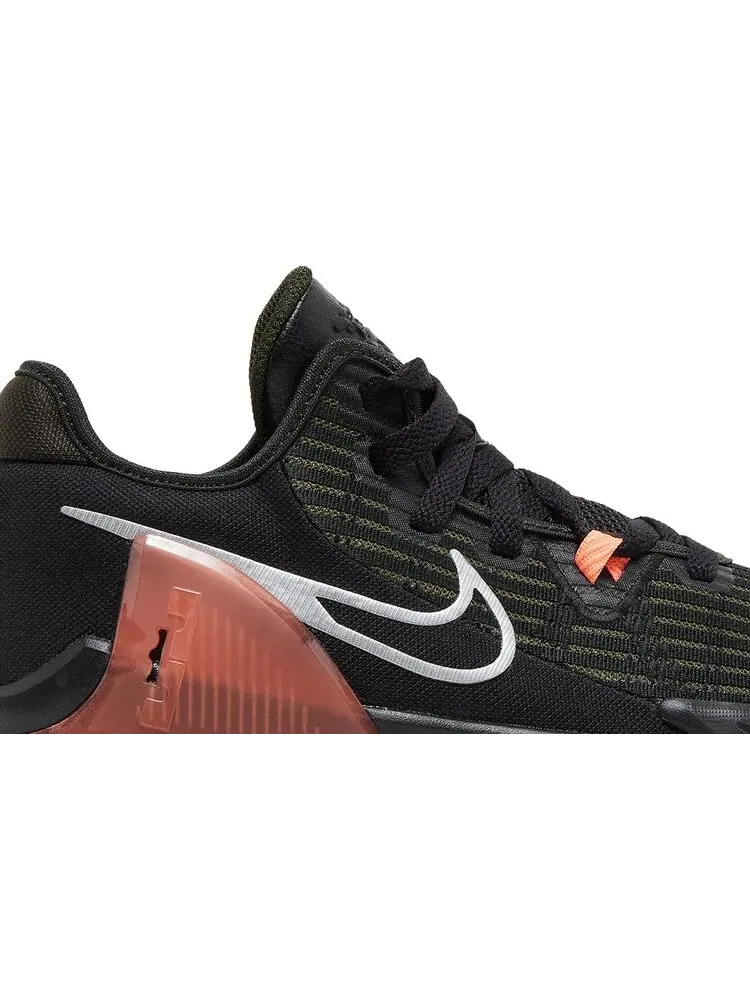 Кроссовки Nike LeBron Witness 6 GS 'Black Crimson Pulse' — изображение 2 из 8, черный