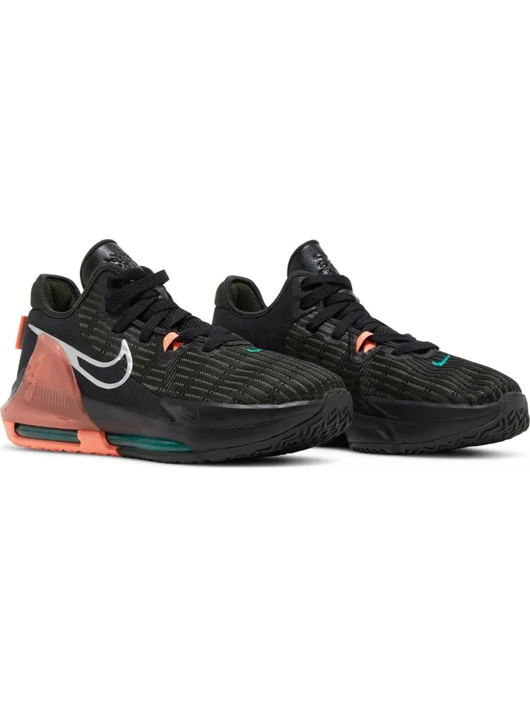 Кроссовки Nike LeBron Witness 6 GS 'Black Crimson Pulse' — изображение 8 из 8, черный