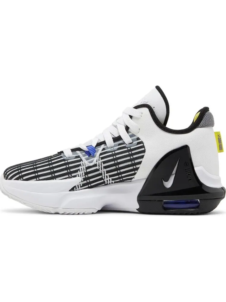 Кроссовки Nike LeBron Witness 6 GS 'White Persian Violet' — изображение 3 из 8, белый