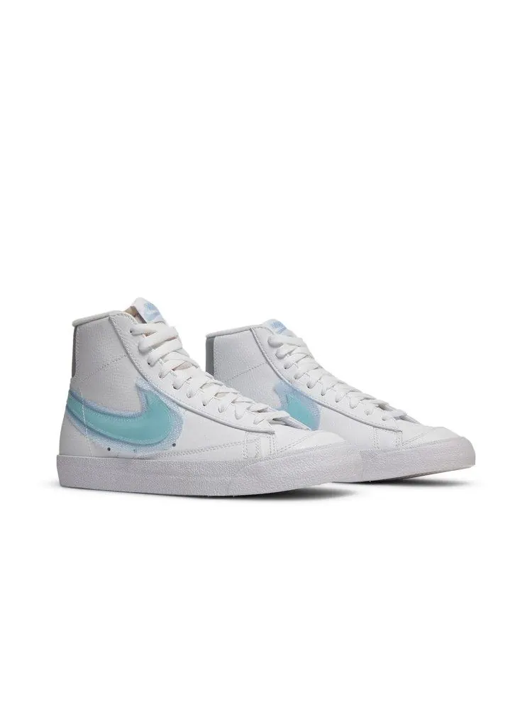 Кроссовки Nike Wmns Blazer Mid, 77 — изображение 8 из 8, белый синий