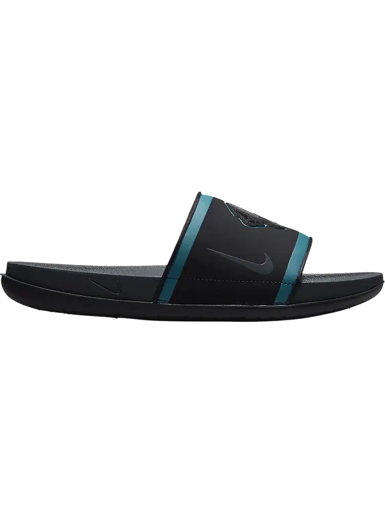 Сандалии Nike NFL x OffCourt Slide 'Jacksonville Jaguars' — изображение 1 из 1, черный