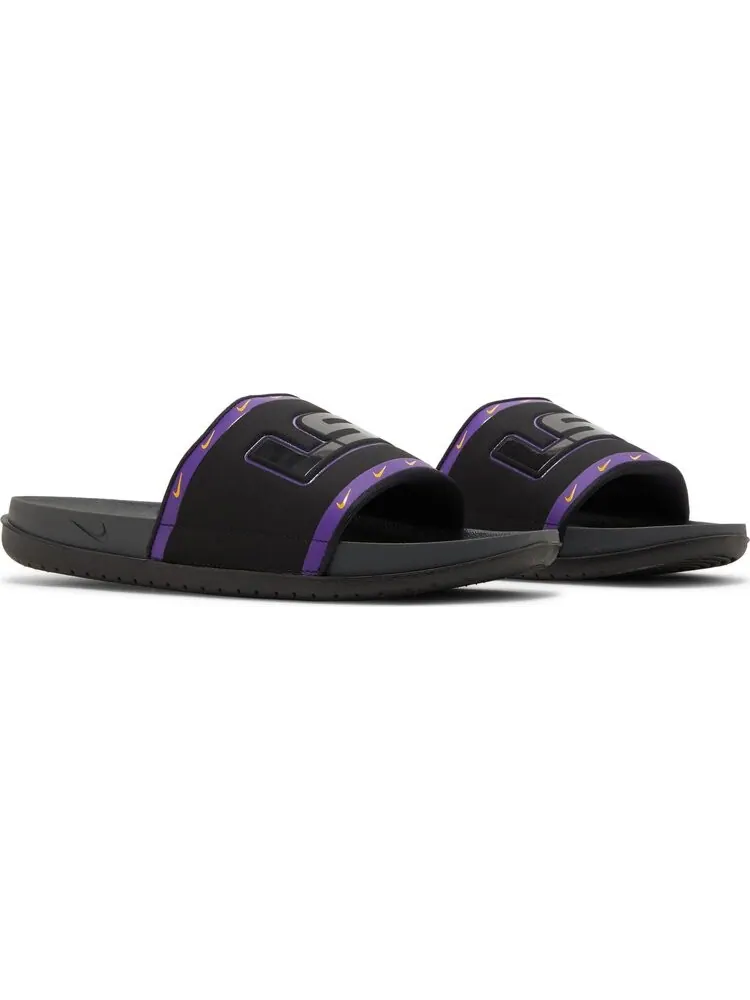 Сандалии Nike OffCourt Slide 'LSU' — изображение 8 из 8, черный