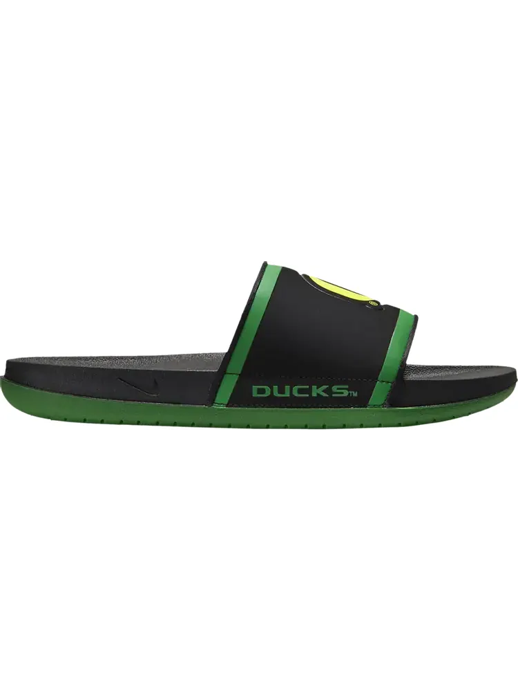 Сандалии Nike Off Court Slide — изображение 1 из 1, черный-зеленый