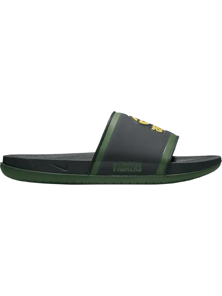 Кроссовки NFL x Offcourt Slide 'Green Bay Packers 2023' — изображение 1 из 1, черный