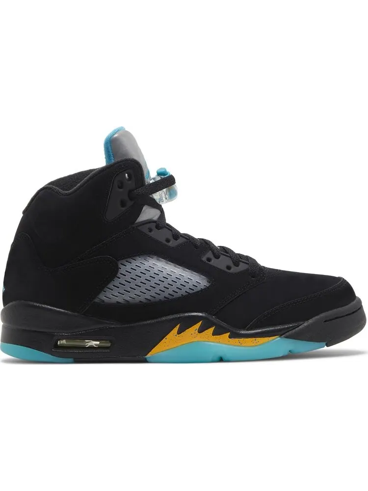 Кроссовки Air Jordan 5 Retro Aqua — изображение 1 из 10, черный