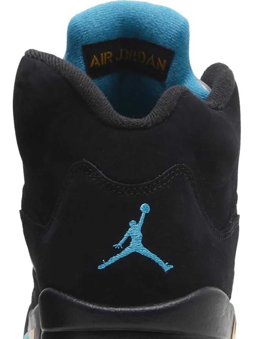 Кроссовки Air Jordan 5 Retro Aqua — изображение 7 из 10, черный