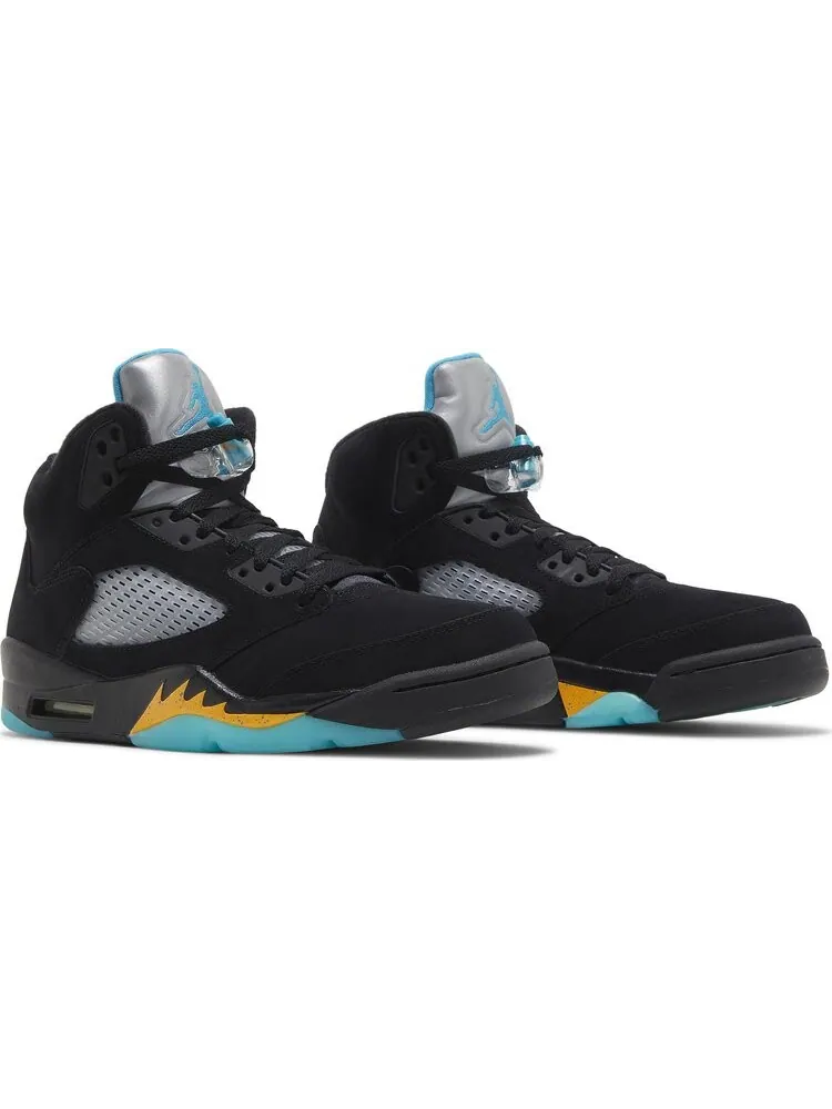 Кроссовки Air Jordan 5 Retro Aqua — изображение 8 из 10, черный