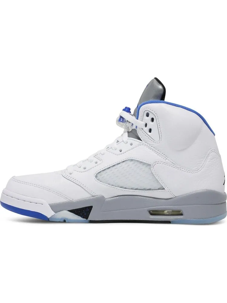 Кроссовки Air Jordan 5 Retro Stealth 2.0 — изображение 3 из 10, белый