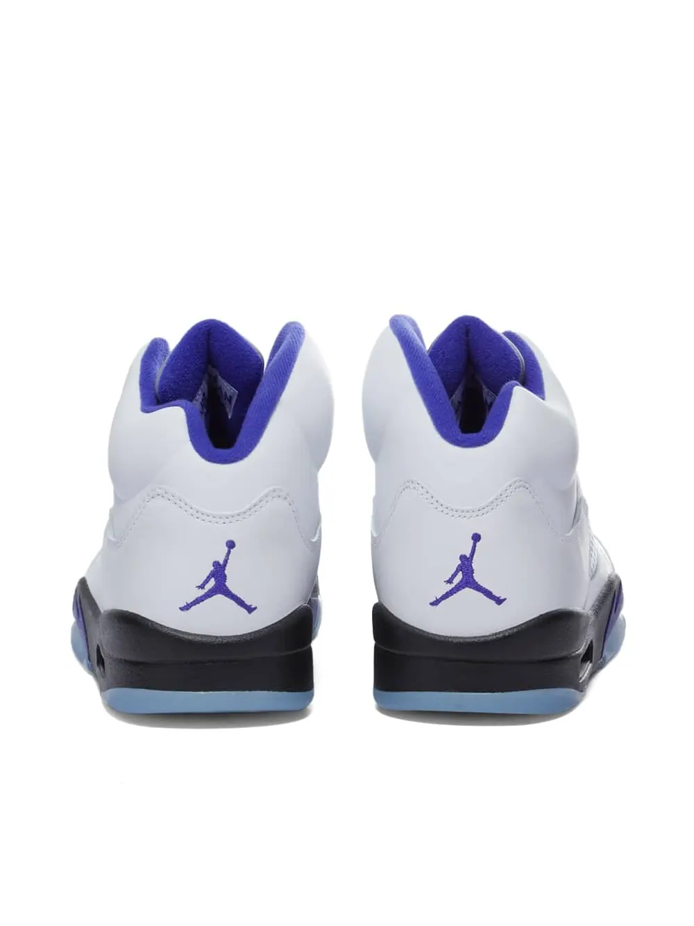Кроссовки Air Jordan 5 Retro — изображение 2 из 5, белый темный черный