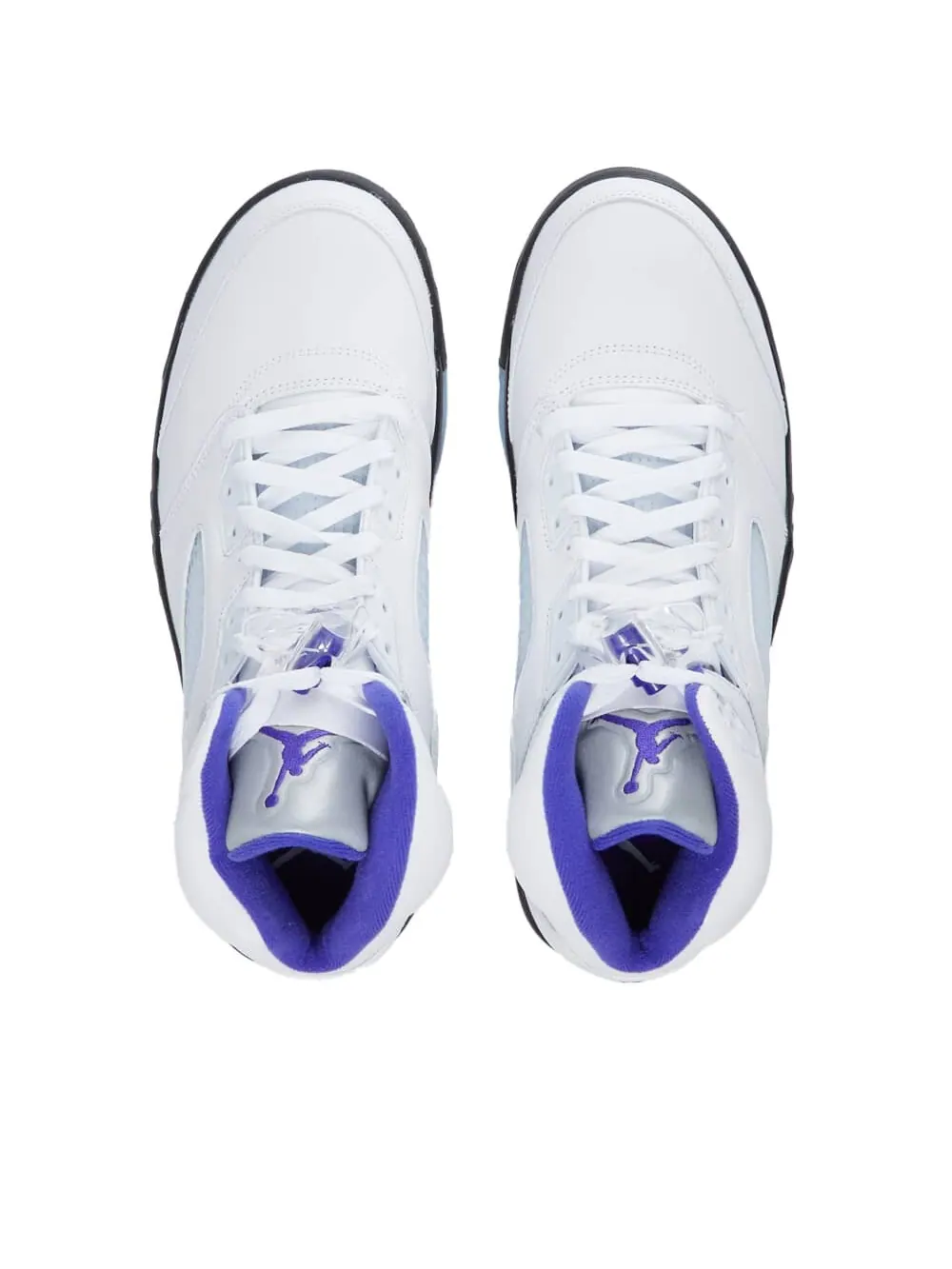 Кроссовки Air Jordan 5 Retro — изображение 4 из 5, белый темный черный