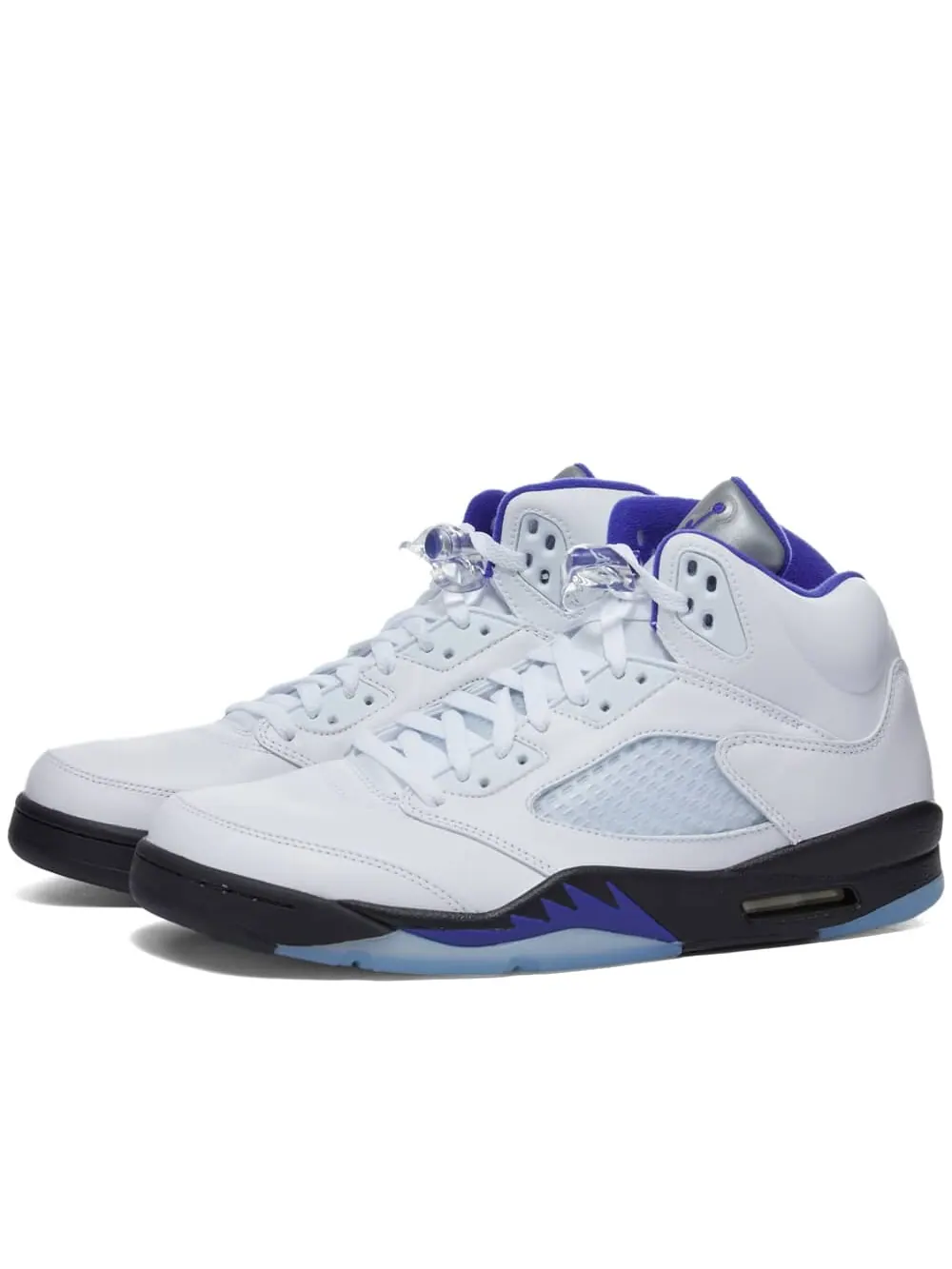 Кроссовки Air Jordan 5 Retro — изображение 5 из 5, белый темный черный