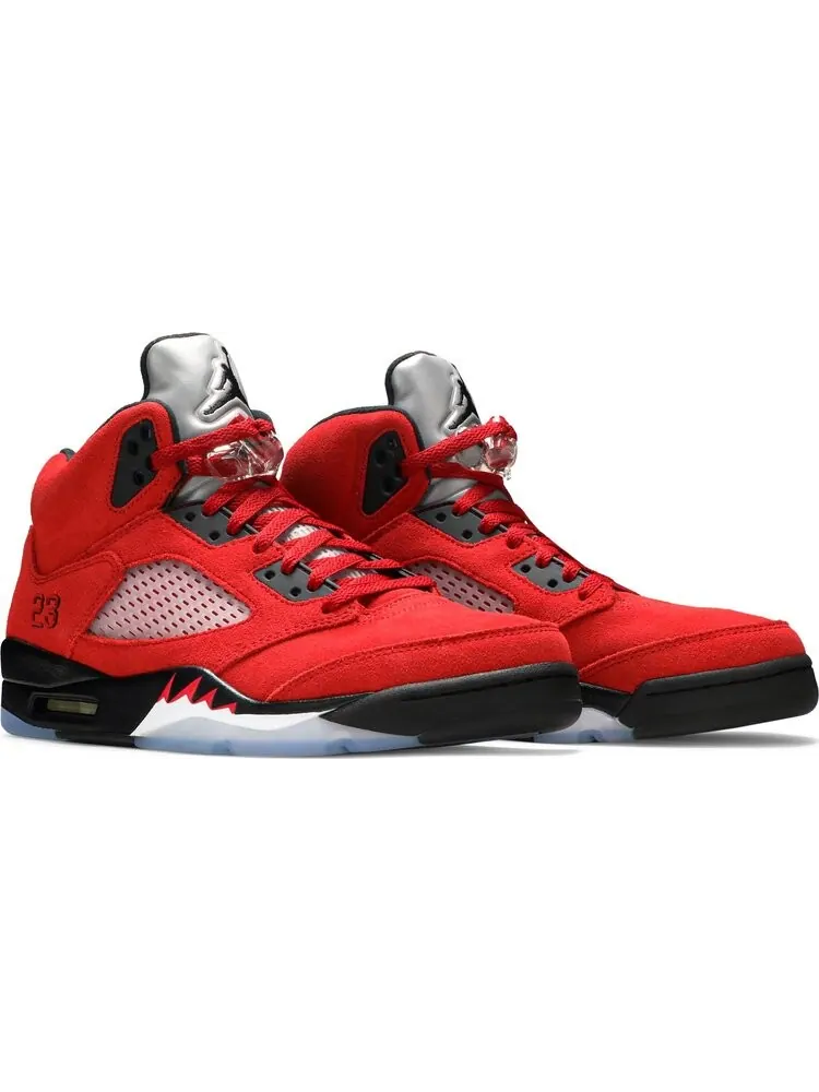 Кроссовки Air Jordan 5 Retro Raging Bull 2021 — изображение 8 из 10, красный